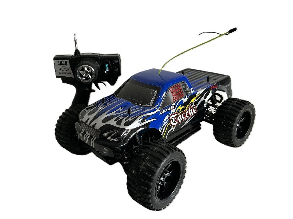 Himoto / Torche-Pro Monstertruck 1/10 rc auto nieuwstaat, Elektro, Verzenden, Auto offroad, Zo goed als nieuw