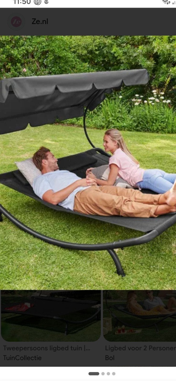 lounge bed, Ophalen, Zo goed als nieuw