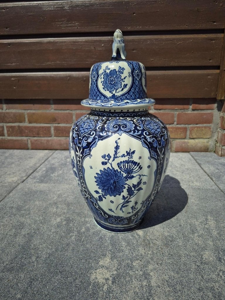 delfts blauwe vaas, Ophalen