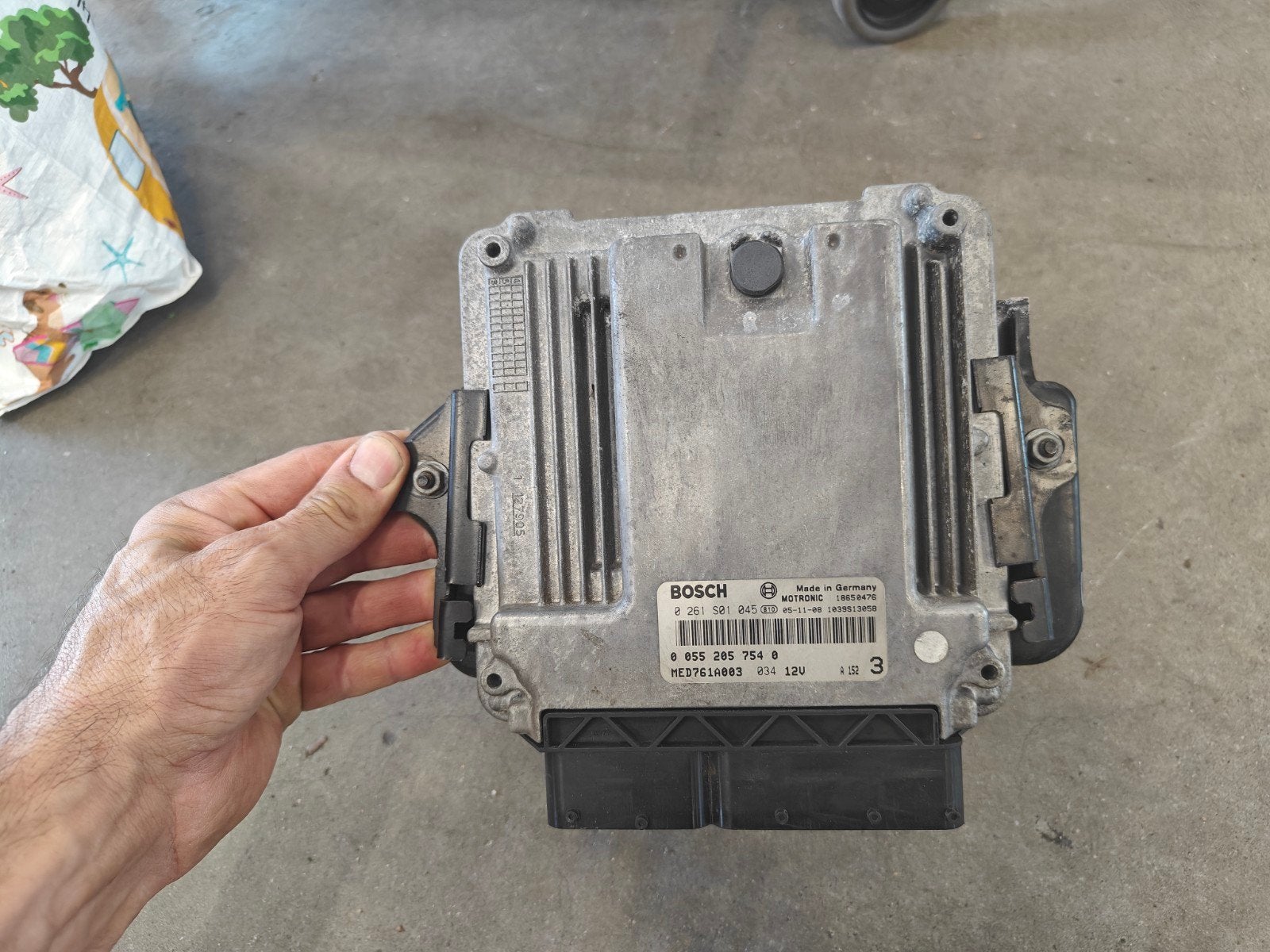 Motor ECU Alfa Romeo Brera 2.2 JTS / 159 - Bosch Motronic, Auto-onderdelen, Ophalen of Verzenden, Gebruikt, Alfa Romeo