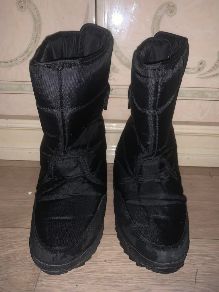 Zwarte snowboots van mountain peak, Zwart, Snowboots, Ophalen of Verzenden, Zo goed als nieuw