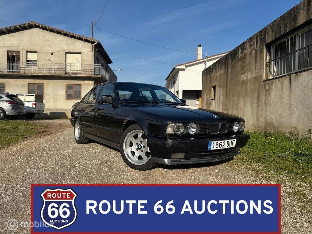 BMW M5 | 1992 | Route 66 Auctions, Overige carrosserieën, Zwart, Bedrijf, Handgeschakeld