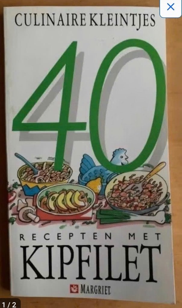 Culinaire kleintjes; 40 recepten met kipfilet; Margriet, Ophalen of Verzenden, Zo goed als nieuw, Nederland en België