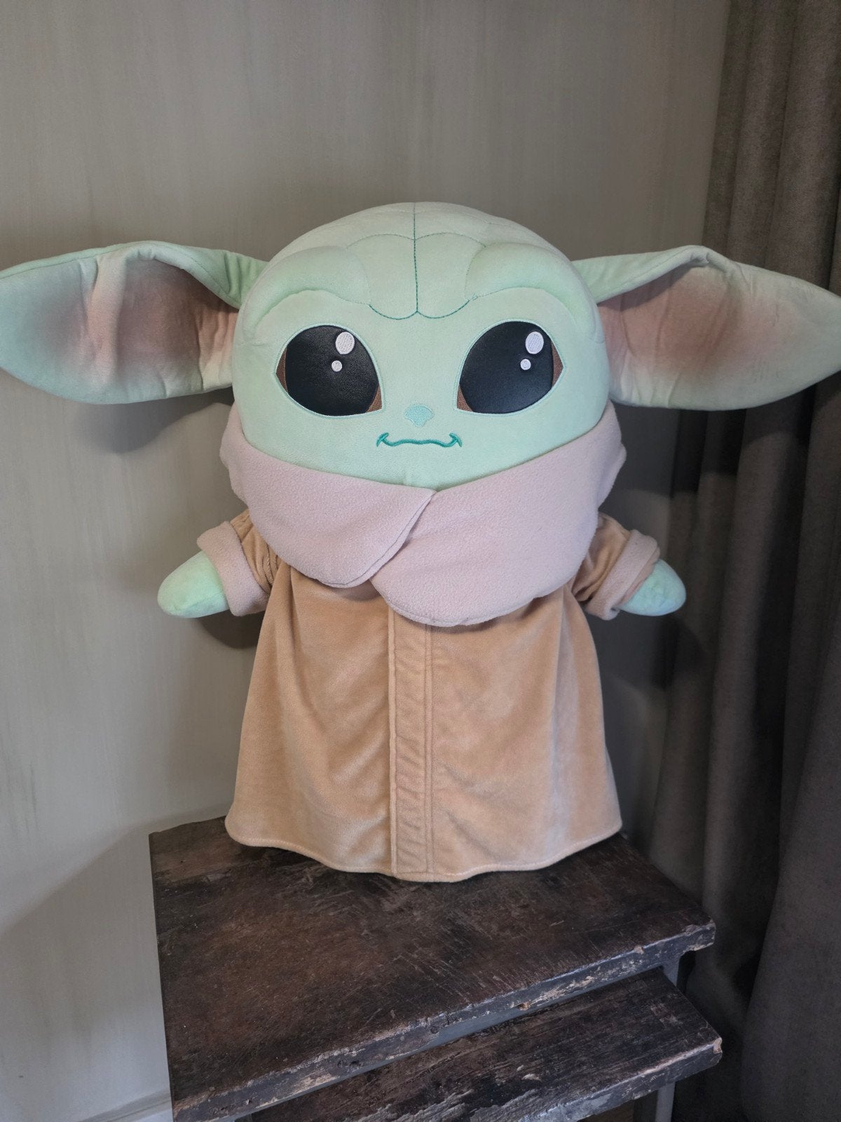 Jumbo Baby Yoda Knuffel - Star Wars, Groen, Overige merken, Overige typen, Ophalen of Verzenden