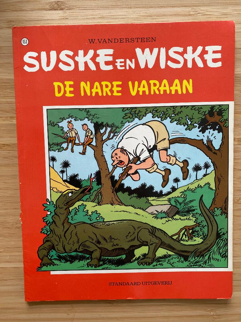 Suske en Wiske de Nare Varaan, Gelezen, Willy Vandersteen, Eén stripboek, Ophalen of Verzenden