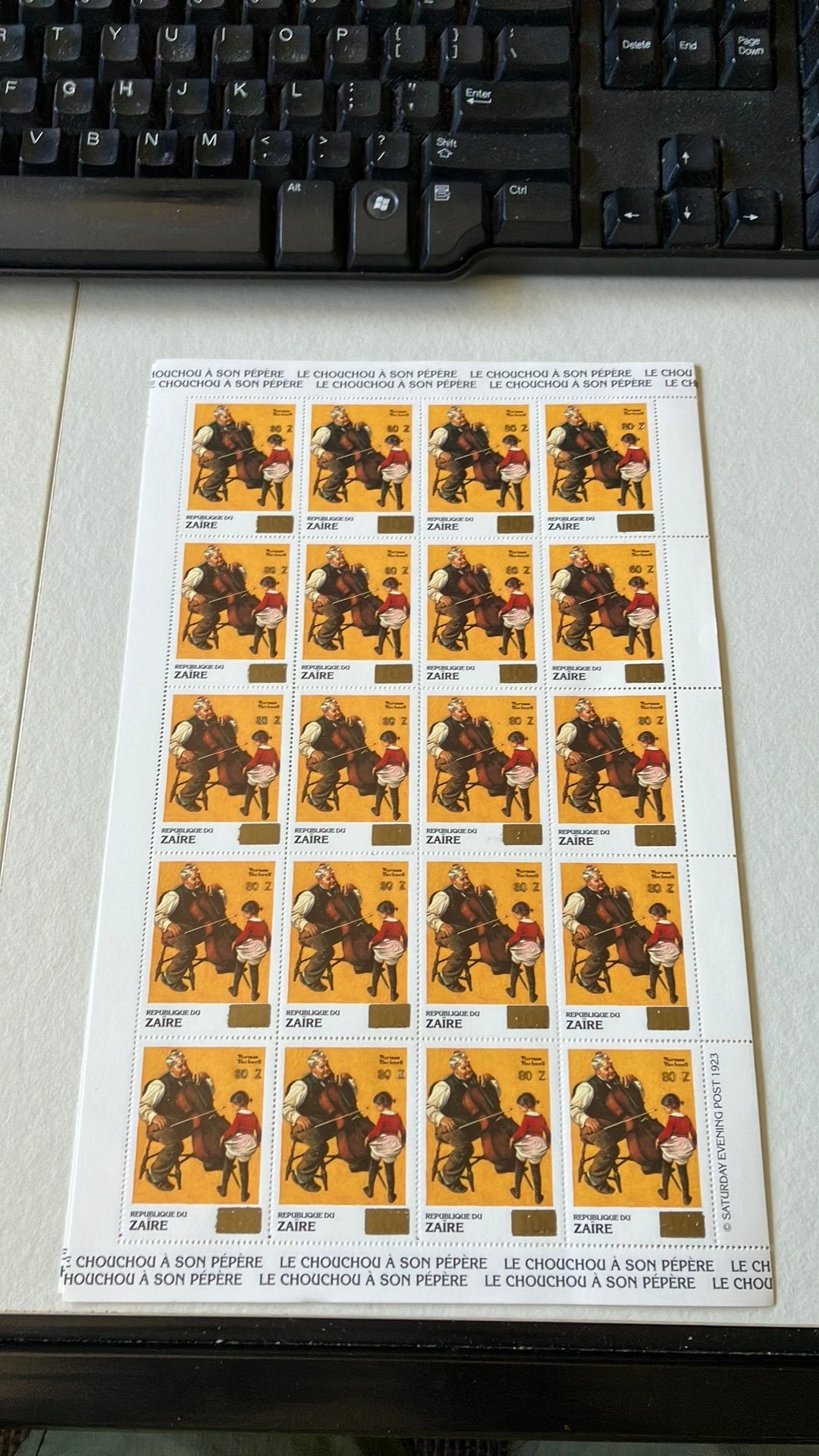 Zaire sw 976 13 vellen postfris, Ophalen of Verzenden, Nederland