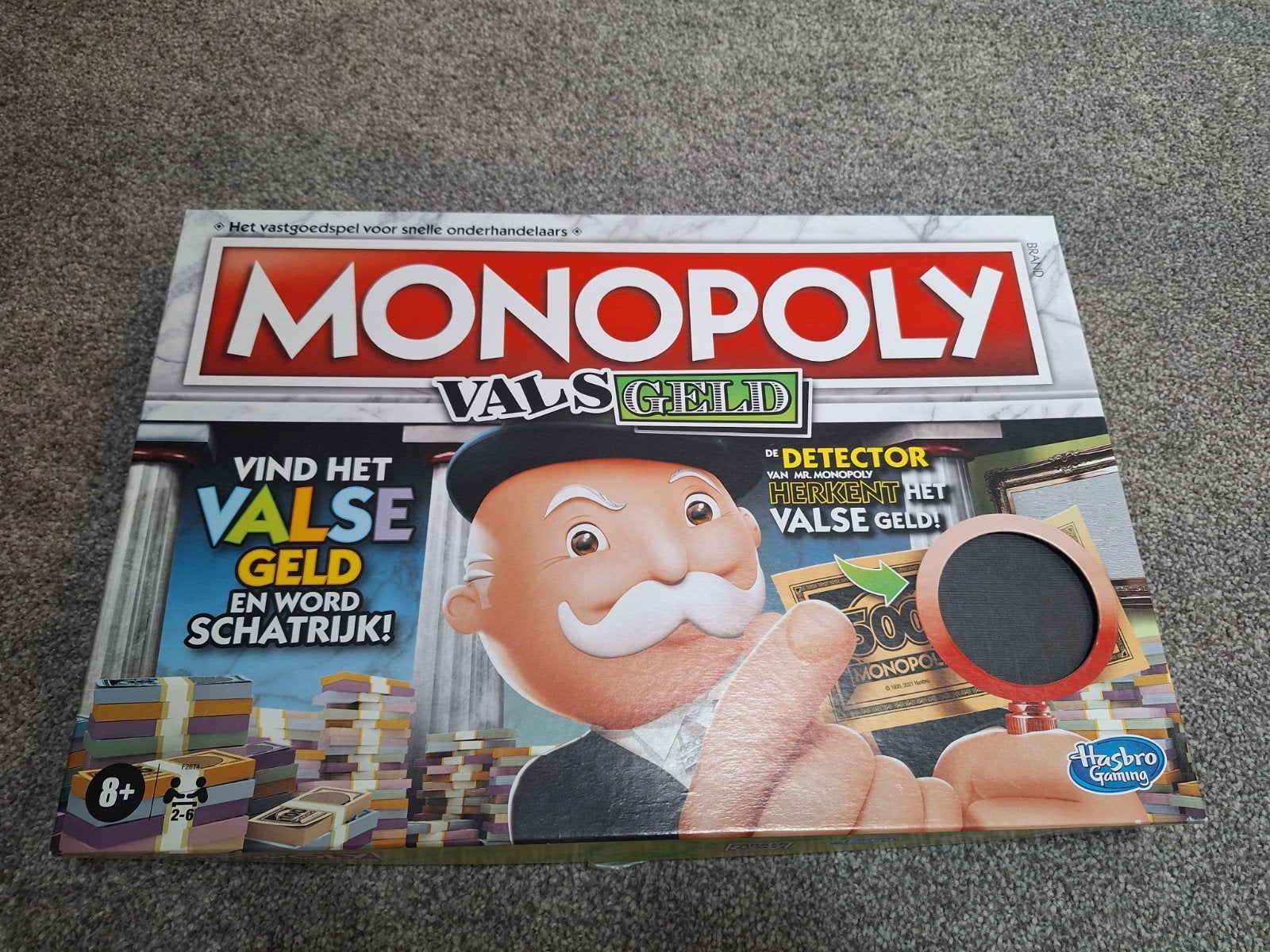 Monopoly vals geld, Vijf spelers of meer, Ophalen of Verzenden, Zo goed als nieuw, Hasbro Gaming