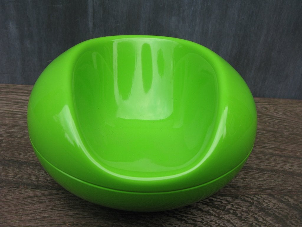 VITRA MINIATUURSTOEL "PASTIL CHAIR" EERO AARNIO GROEN, 9 cm, Object, Ophalen of Verzenden, Groen