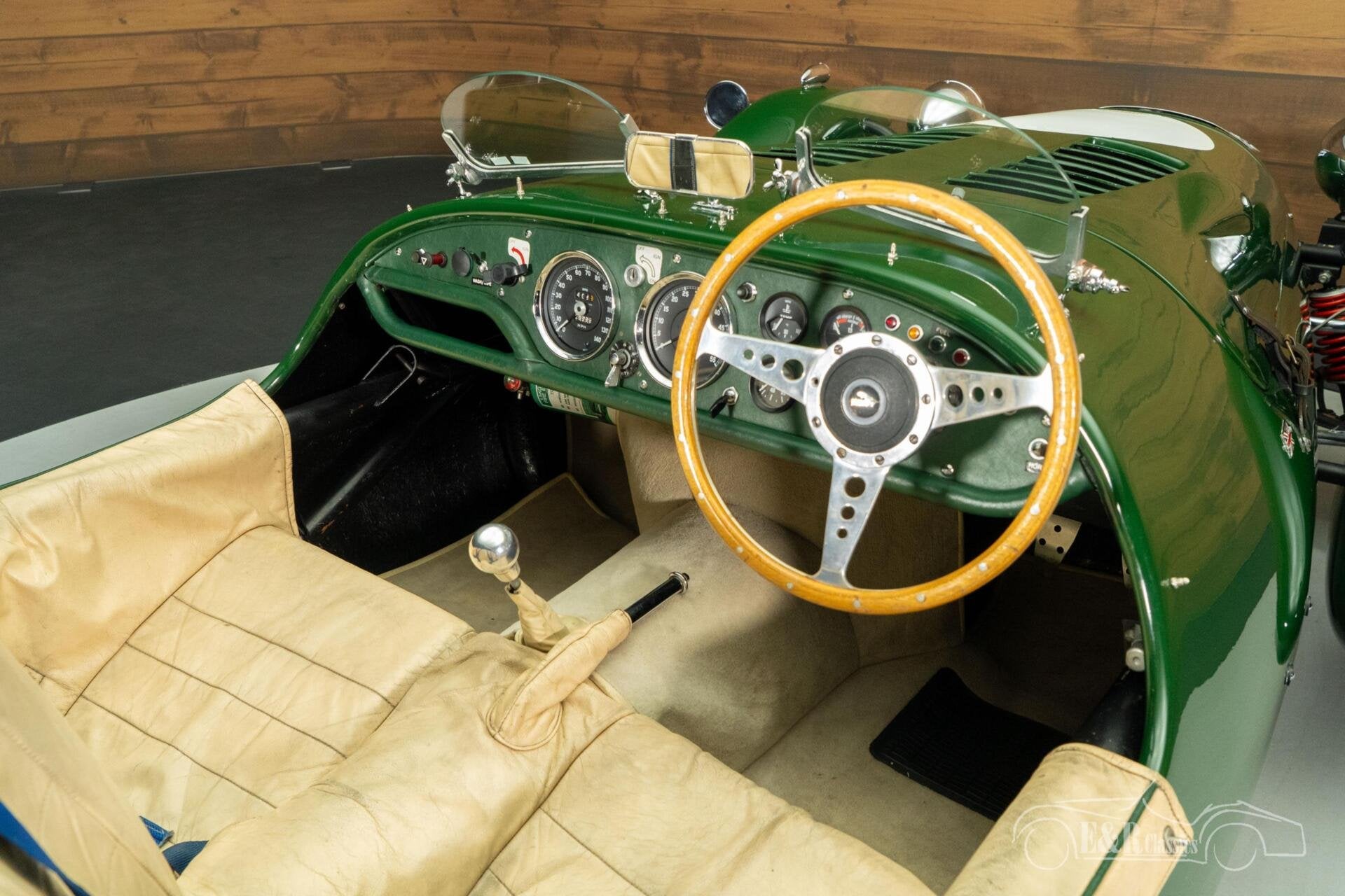 Jaguar Kougar Sports MK2 Cabriolet | 1964, Auto's, Achterwielaandrijving, Beige, Leder, Bedrijf