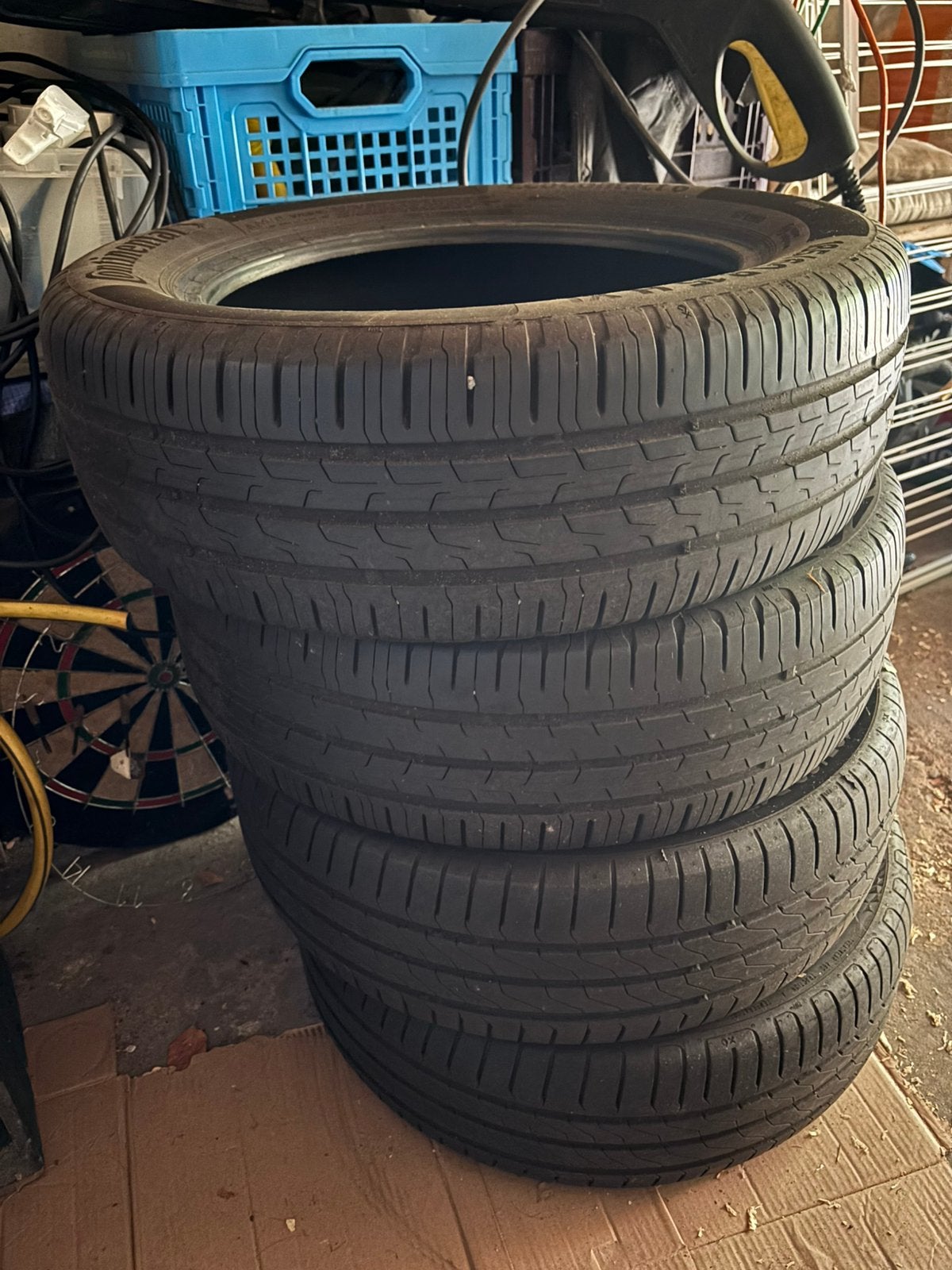 Continental autobanden 185/60 r15 h xl, Ophalen, Gebruikt
