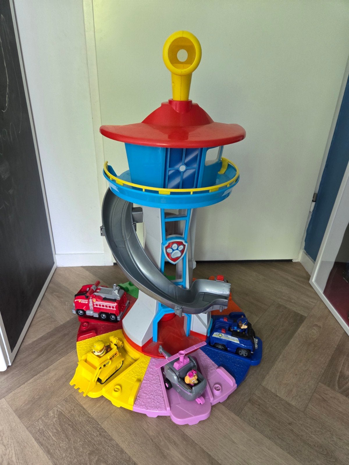 Paw Patrol Uitkijktoren, Mega Pups Voertuigen, Ophalen of Verzenden, Gebruikt, Jongen of Meisje