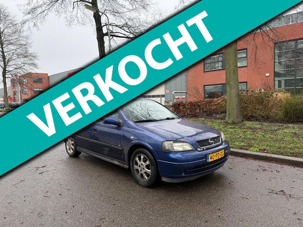 Opel Astra 1.6 Njoy airco apk 5 drs, Auto's, Opel, Voorwielaandrijving, Gebruikt, 4 cilinders, 1095 kg