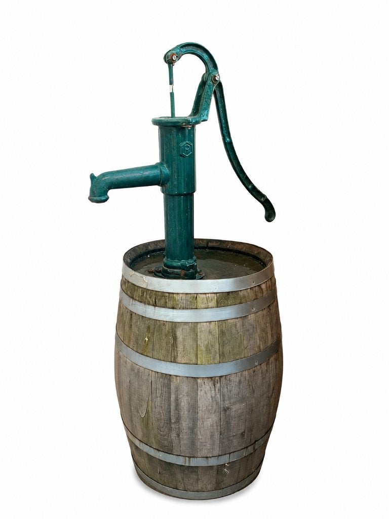 Regenton met handpomp, Ophalen, Gebruikt, 75 tot 150 liter, Met pomp
