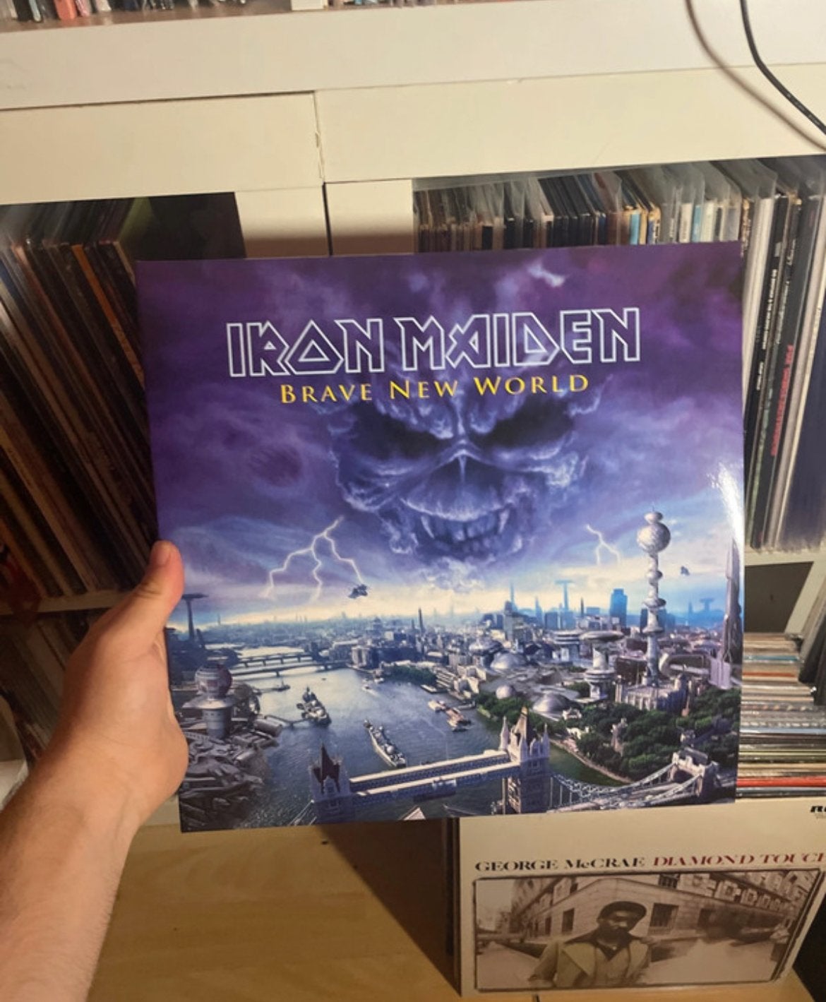 Iron Maiden - Brave New World LP (2017), LP, Hard Rock, Originele persing, Ophalen of Verzenden