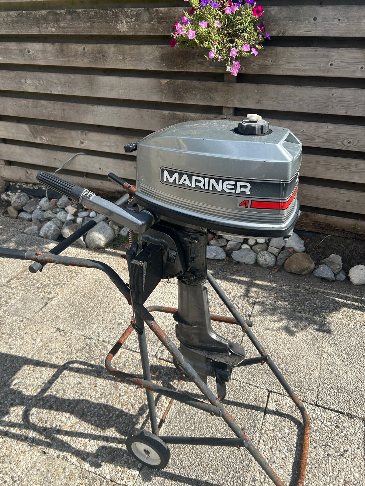 Mariner buitenboordmotor 4PK, Ophalen, Gebruikt