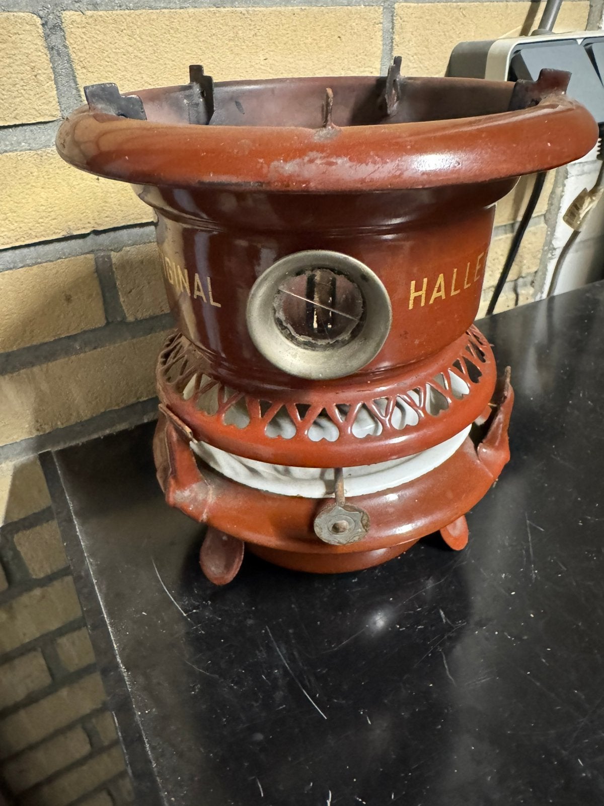 Antiek Original Haller Petroleumstel, Ophalen of Verzenden