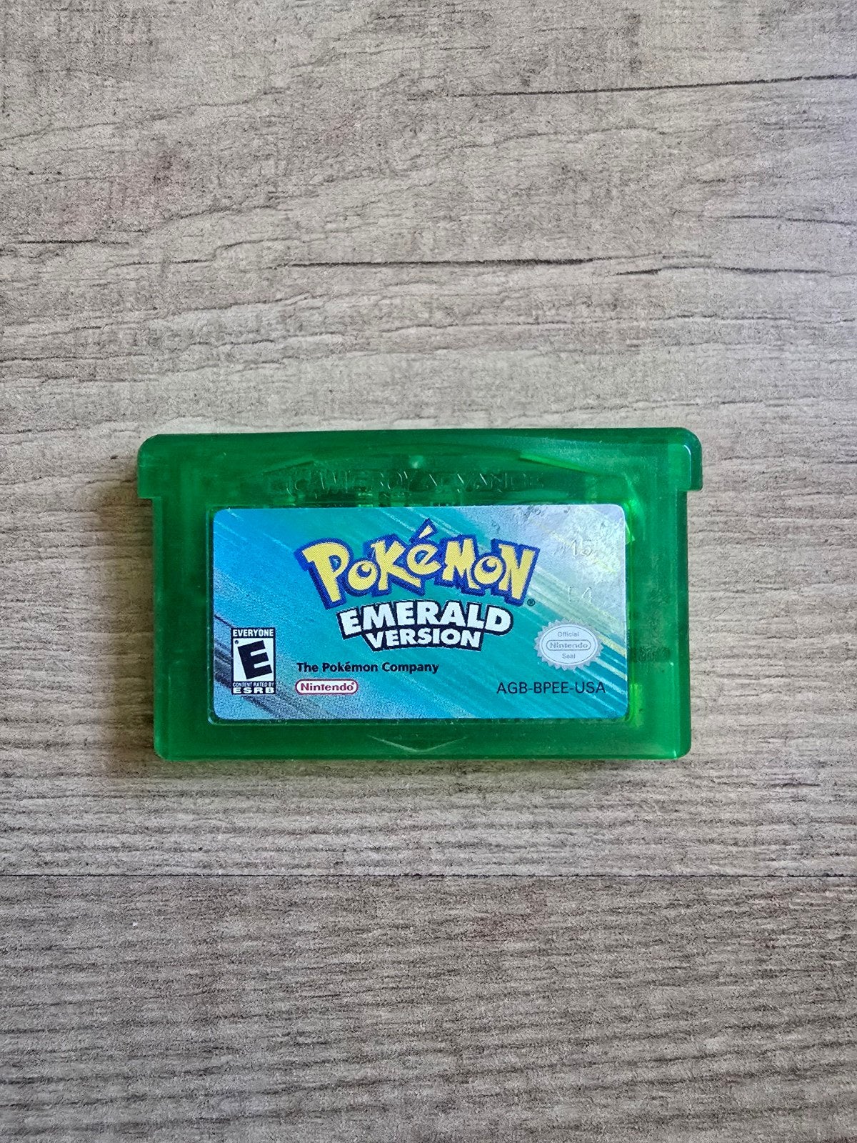 Pokemon Emerald Gameboy Advance, 1 speler, Ophalen of Verzenden, Gebruikt, Vanaf 3 jaar