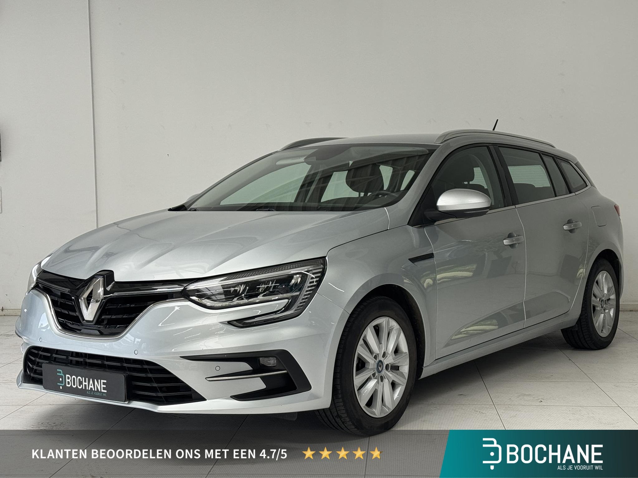 Renault Mégane Estate 1.6 E-Tech Plug-In Hybrid 160 Zen | N, Stof, Gebruikt, 4 cilinders, Met garantie (alle)