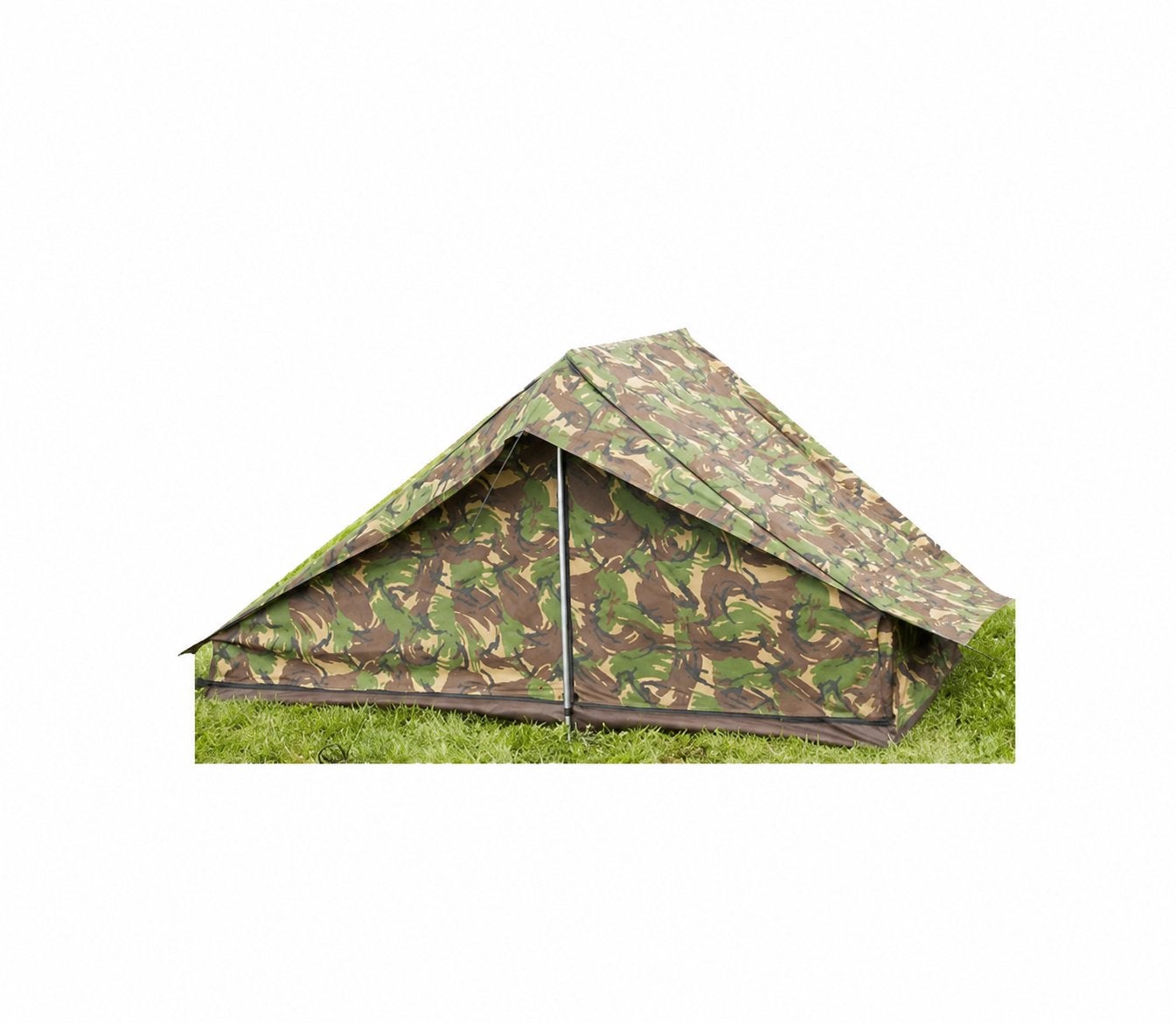 KL Pup Tent 2 Persoons - Camouflage Leger Tent 2x, Ophalen, Gebruikt, Tot en met 2
