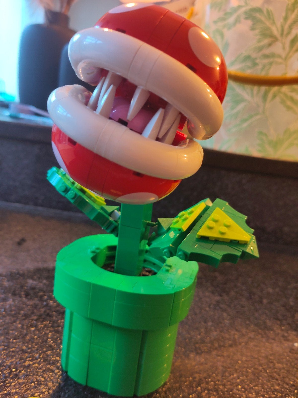 lego 71426 super Mario piranha plant, Lego, Architecture, Ophalen of Verzenden, Zo goed als nieuw