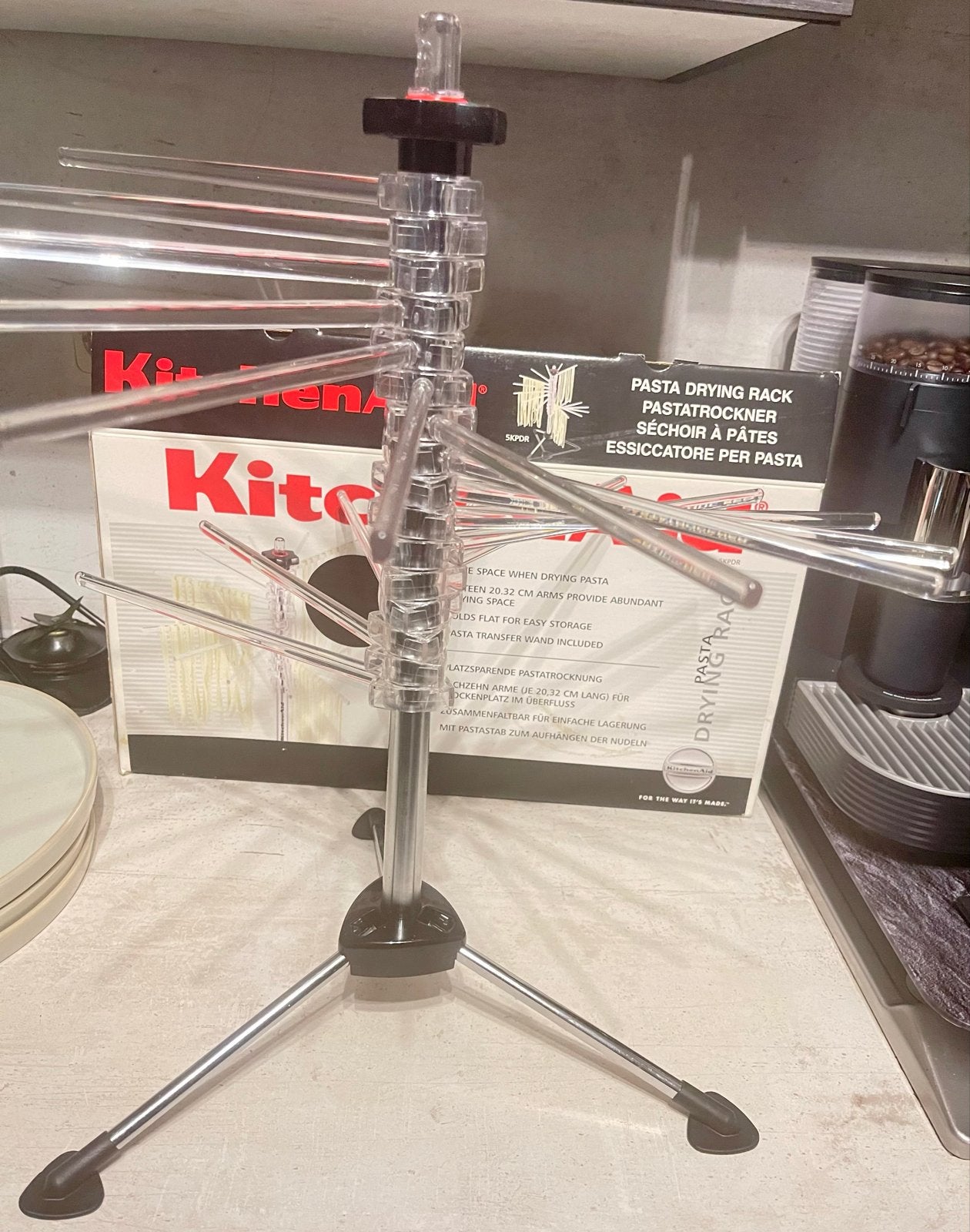 KitchenAid Pastadroogrek - Compleet in Originele Doos, Overige typen, Kunststof, Nieuw, Ophalen of Verzenden