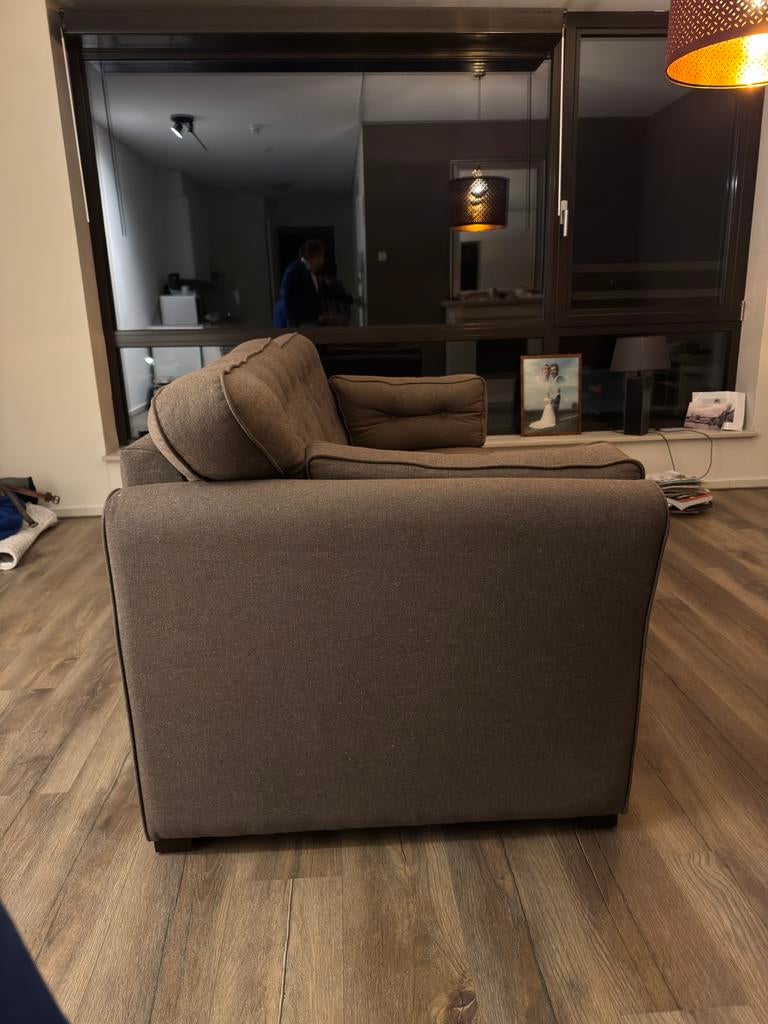 Bank, Gebruikt, Tweepersoons, 75 tot 100 cm, Ophalen of Verzenden