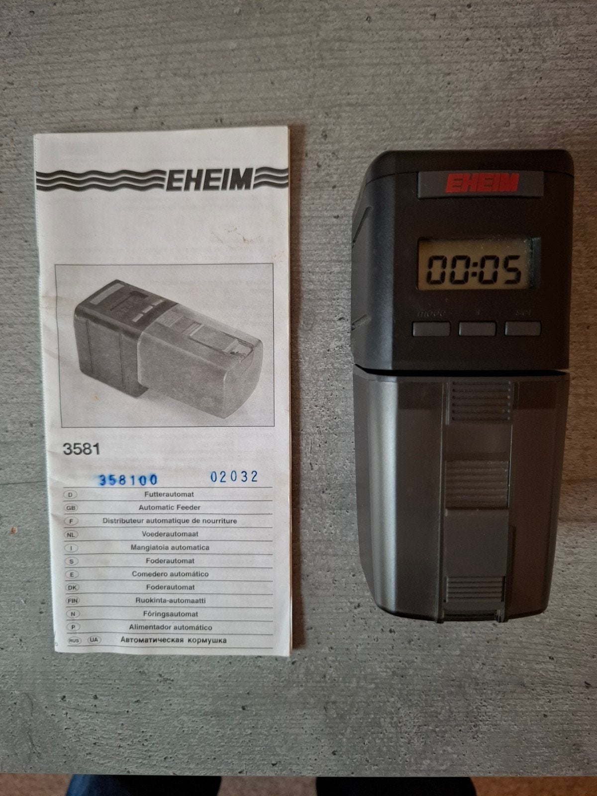 Voederautomaat, Ophalen, Gebruikt, Eheim