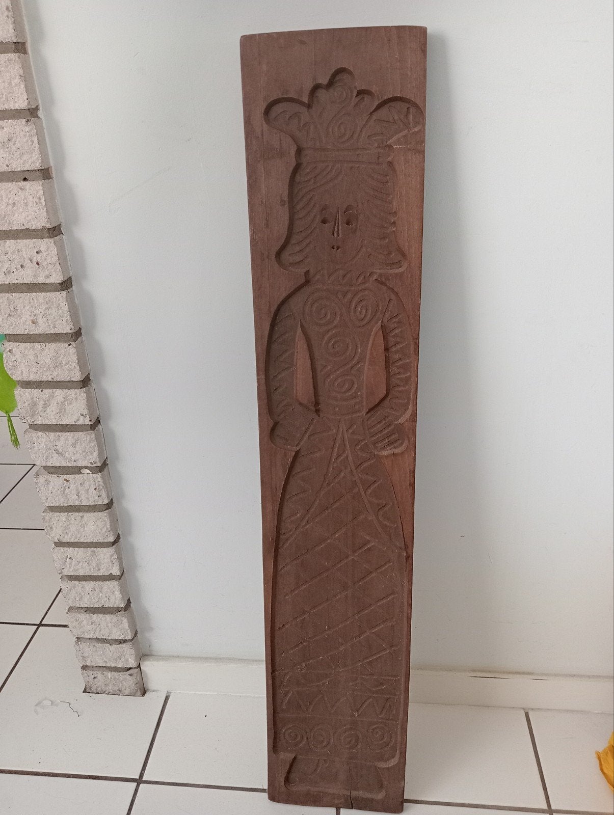 Grote (1m) antieke speculaasplank, Ophalen