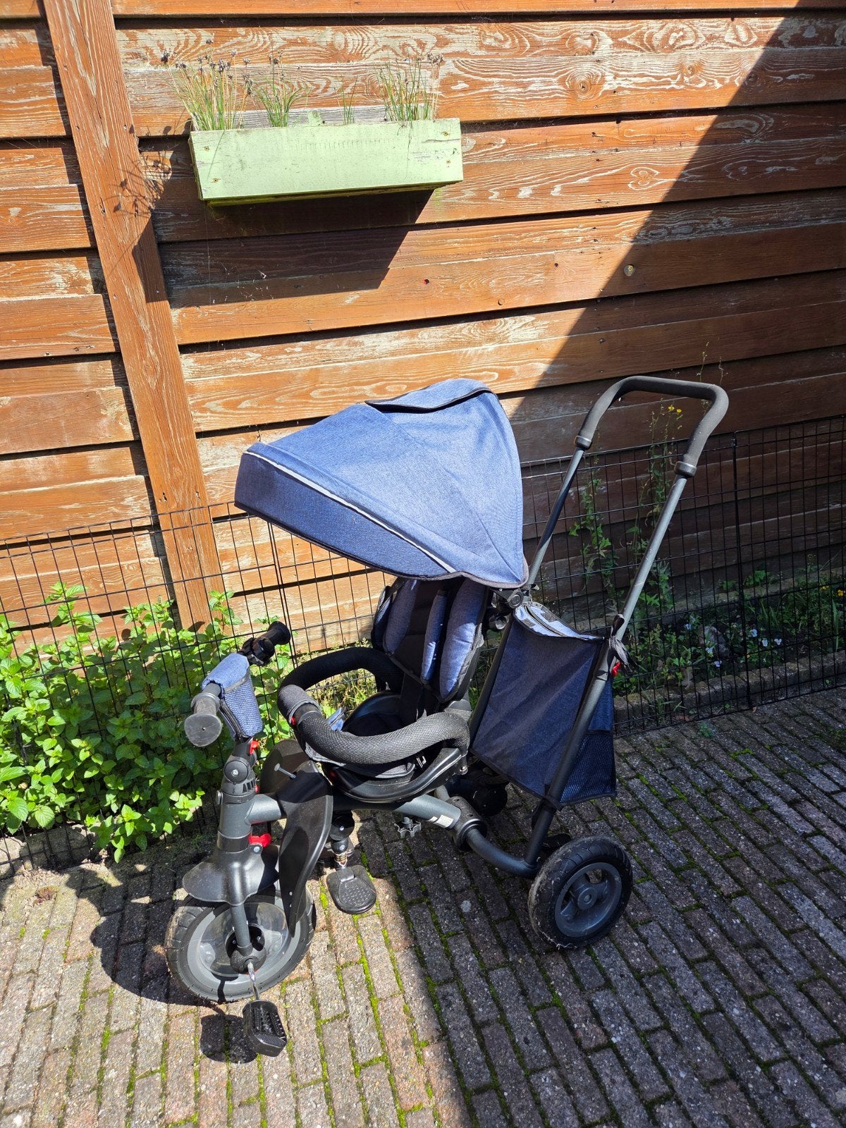 Lionelo driewieler - Blauw, Ophalen, Zo goed als nieuw, Lionelo, Verstelbare zitting