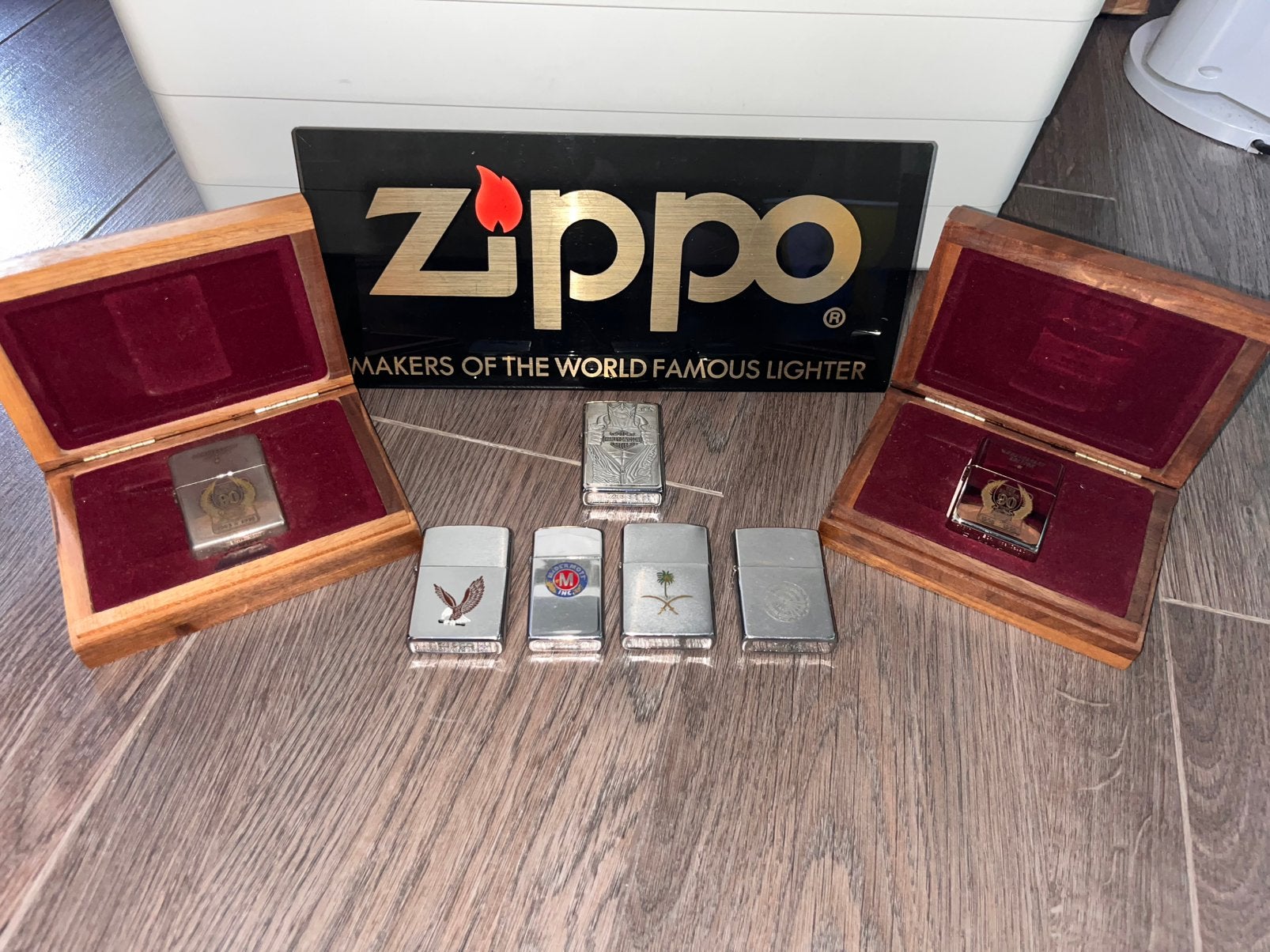 ZIPPO   7 stuks, Hobby en Vrije tijd, Verzamelkaartspellen | Yu-gi-Oh!, Verzenden, Zo goed als nieuw