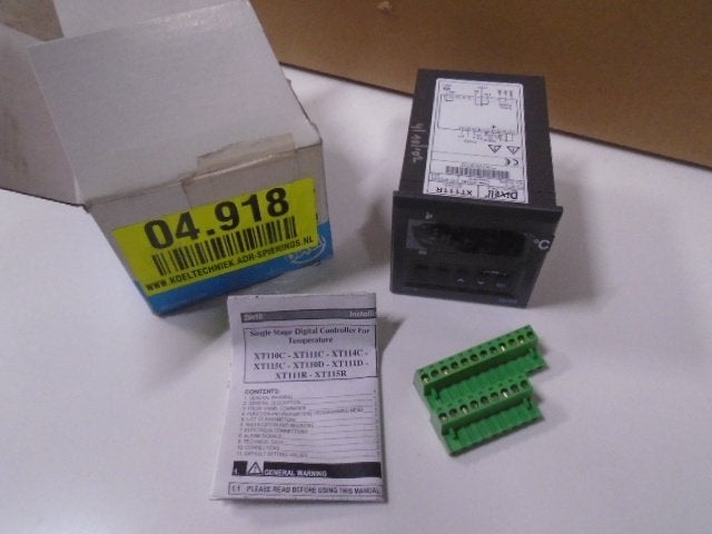 #04918 Dixell XT111R -6C2RS- regelaar., Ophalen of Verzenden, Nieuw