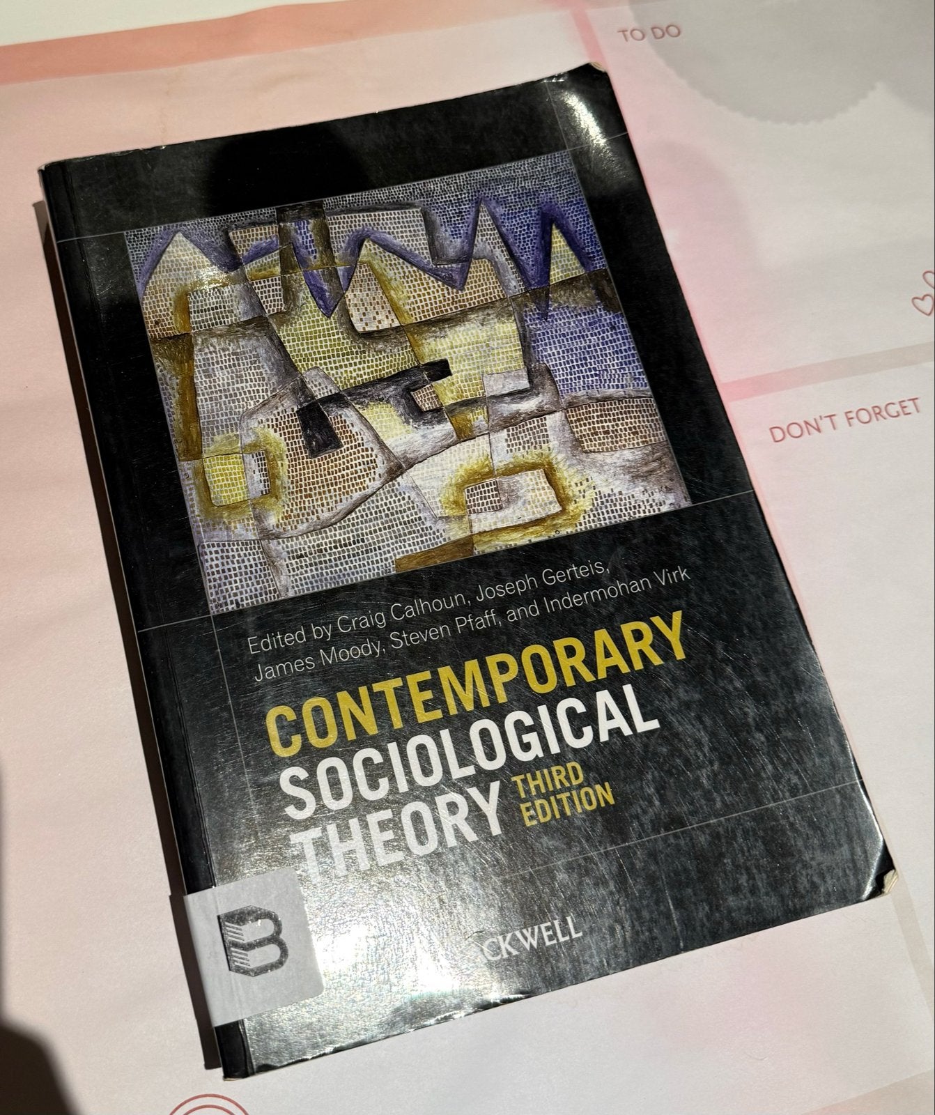 Contemporary Sociological Theory - Third Edition, Ophalen of Verzenden, Gamma, Zo goed als nieuw, WO