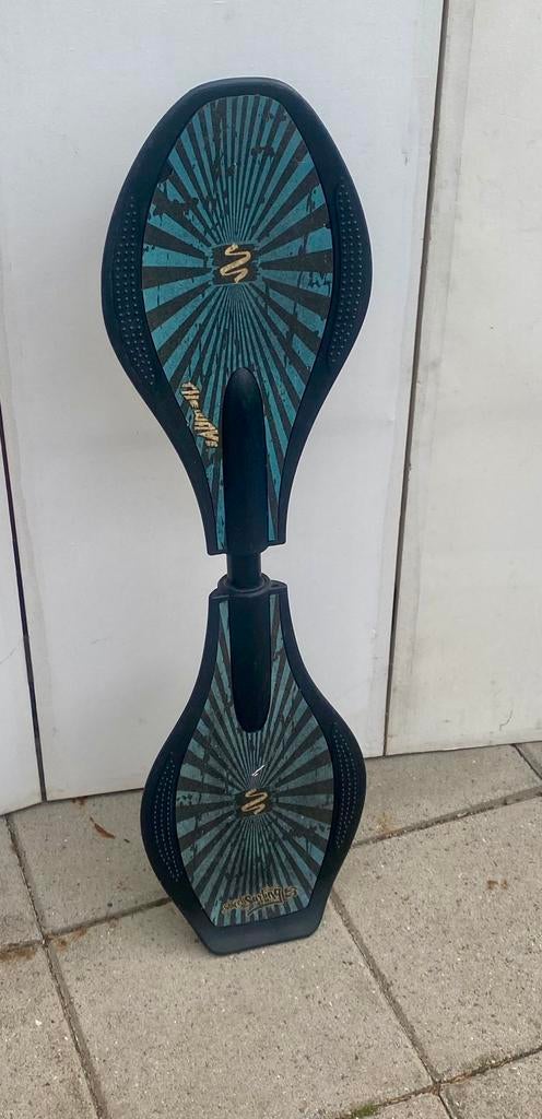 StreetSurfing G1 Waveboard Blauw, Ophalen of Verzenden, Zo goed als nieuw, Waveboard