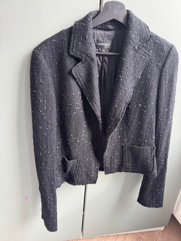 Blazer Claudia Sträter maat 38, Maat 38/40 (M), Zwart, Ophalen of Verzenden, Jasje