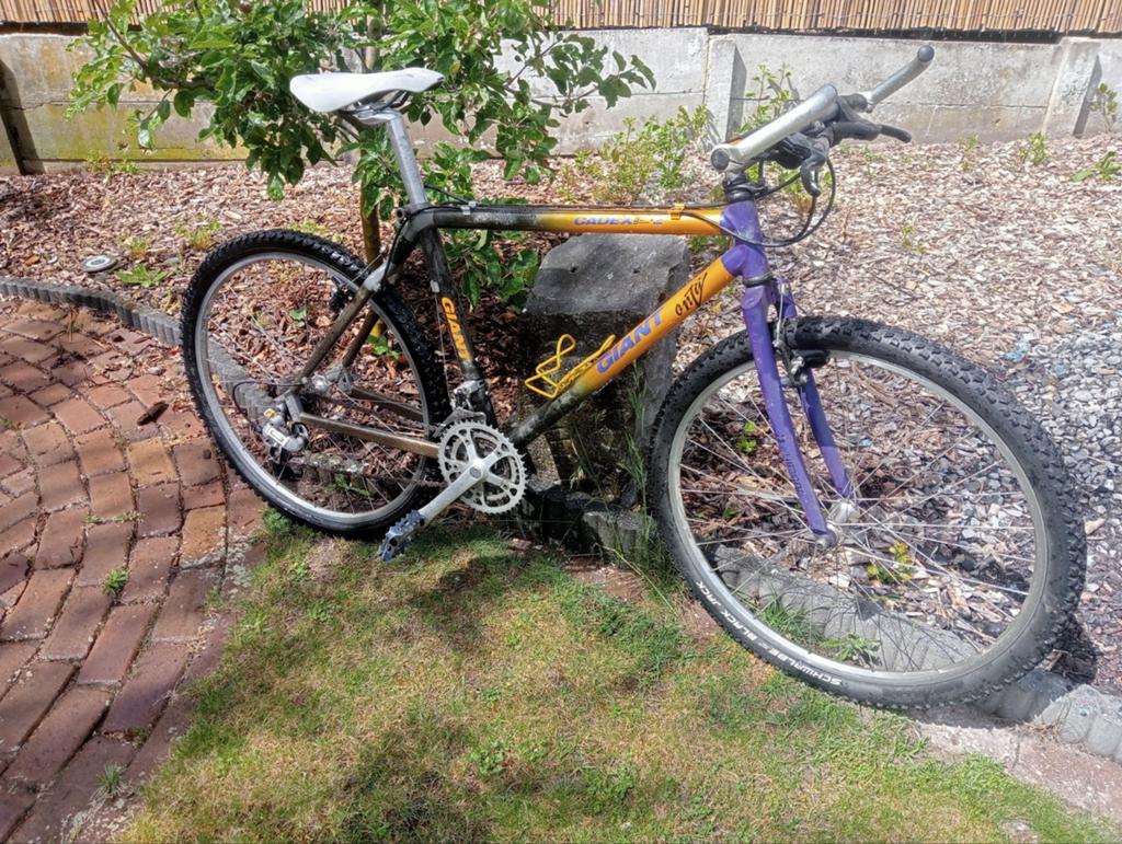 Giant mountainbike, Fietsen en Brommers, Ophalen, Gebruikt, Giant