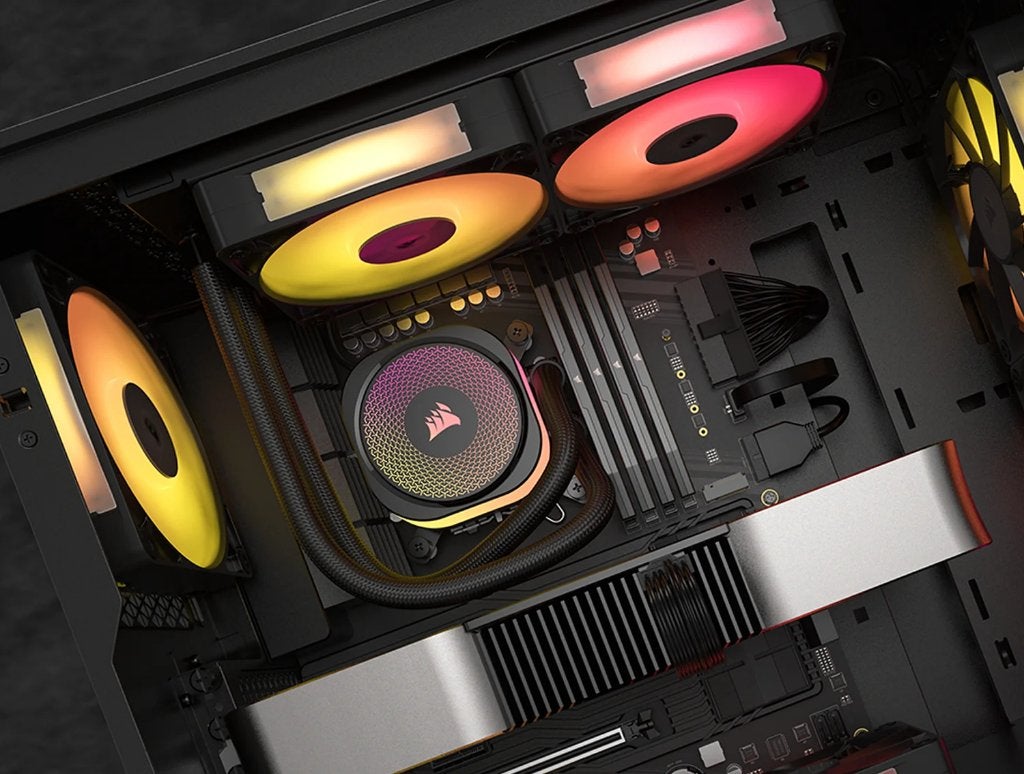 Corsair iCUE LINK TITAN 360 RX RGB Zwart (RMA) + garantie!, Ophalen of Verzenden, Refurbished, Waterkoeling