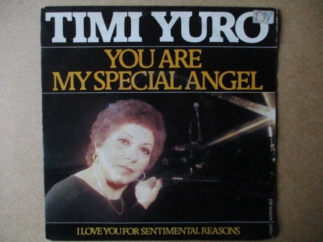s5448 timi yuro - you are my special angel, Ophalen, Zo goed als nieuw, 7 inch, Overige genres