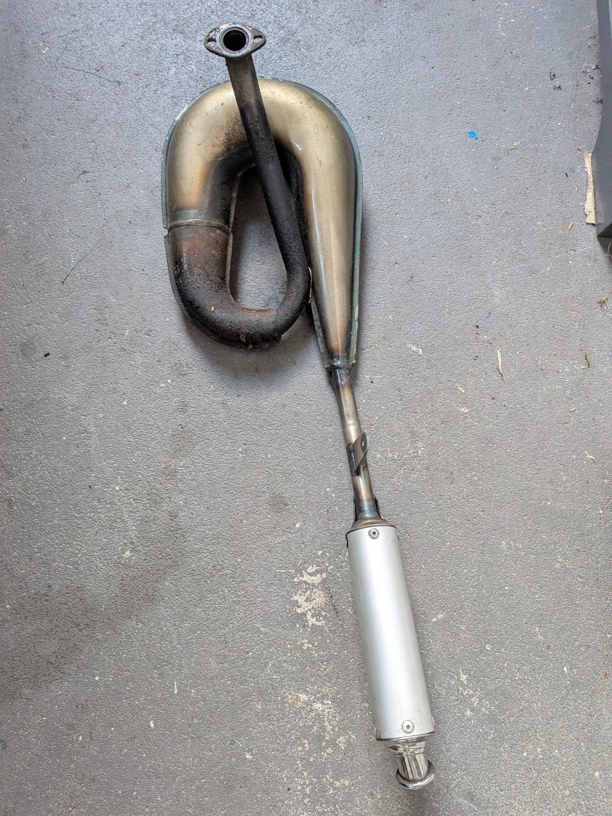 tomos circuit uitlaat, Ophalen of Verzenden, Gebruikt