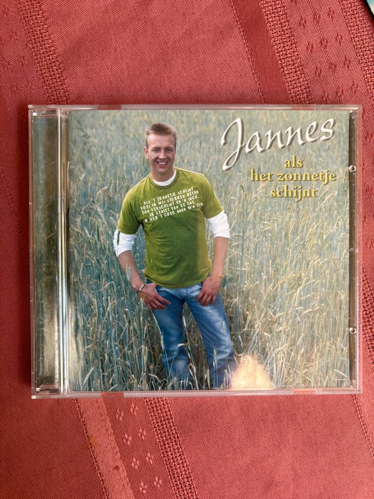 Jannes - Als het zonnetje schijnt, Verzenden, Gebruikt, Levenslied of Smartlap, Verzamelalbum