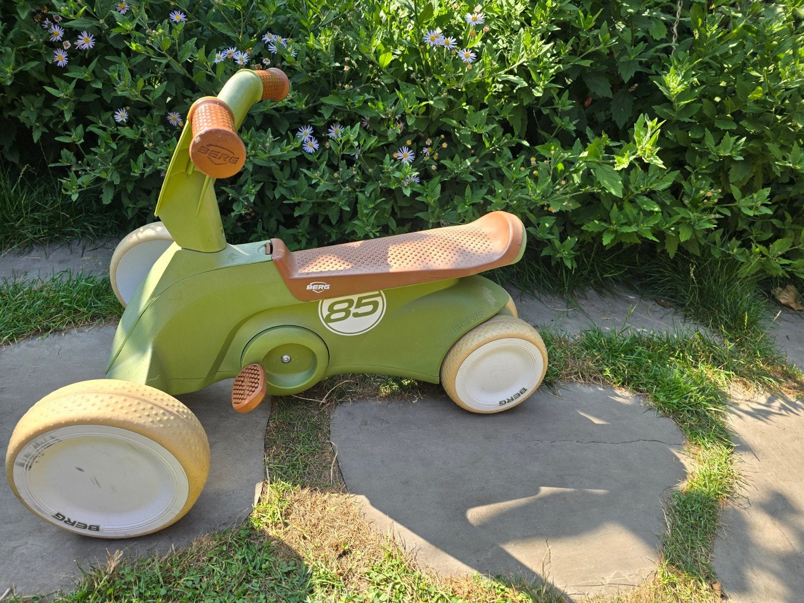 BERG Go 2 Loopauto - Retro Groen, Ophalen, Gebruikt, Loopvoertuig