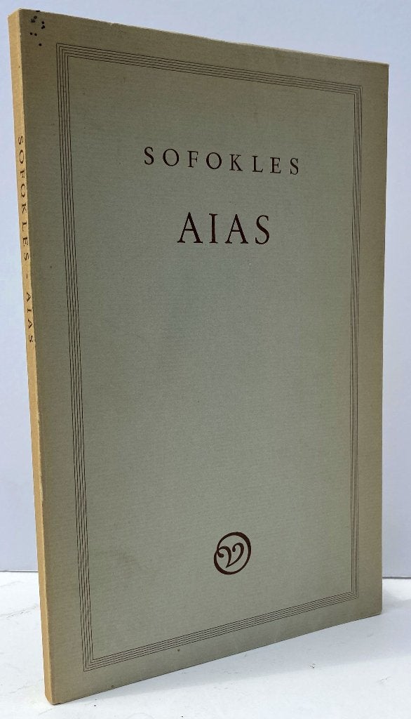 Sofokles - Aias (1955)  , Ophalen of Verzenden, Zo goed als nieuw