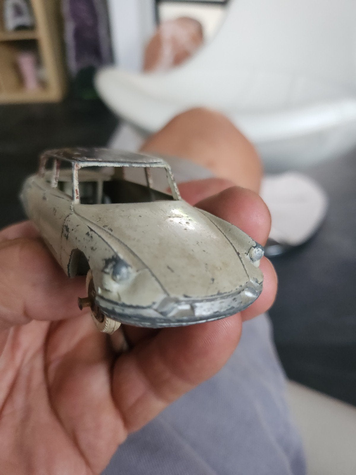 Dinky Toys Citroën DS 19 - Vintage Modelauto, Ophalen of Verzenden, Gebruikt, Auto, Dinky Toys