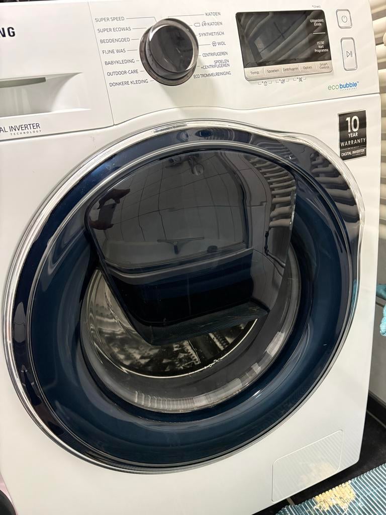 Samsung Wasmachine WW80K6404QW - 8kg, 1400 toeren, Witgoed en Apparatuur, 1200 tot 1600 toeren, 8 tot 10 kg, Ophalen of Verzenden