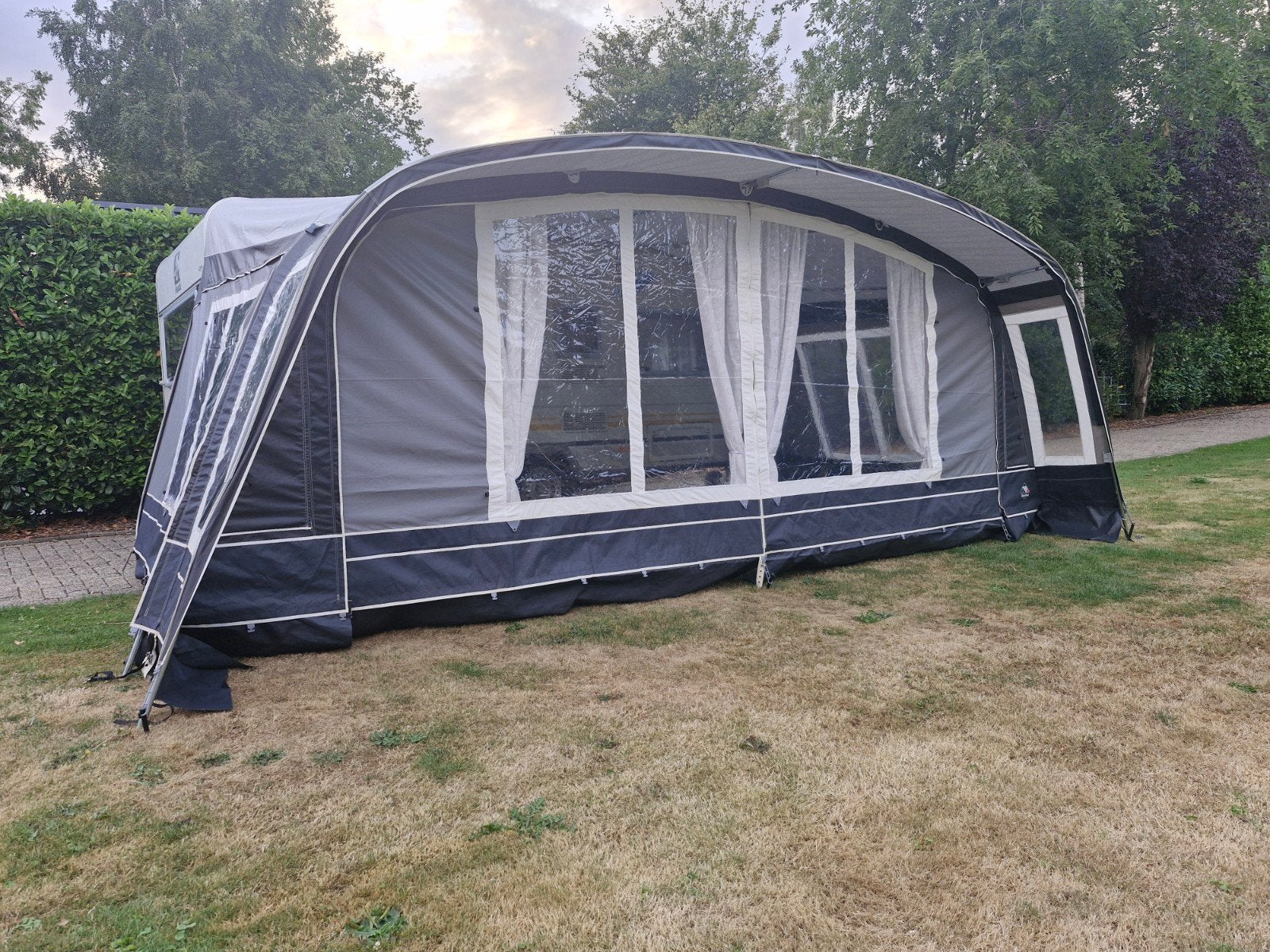 Prachtige luxe Dorema Onyx 270 voortent maat 11, Ophalen, Zo goed als nieuw, Dorema