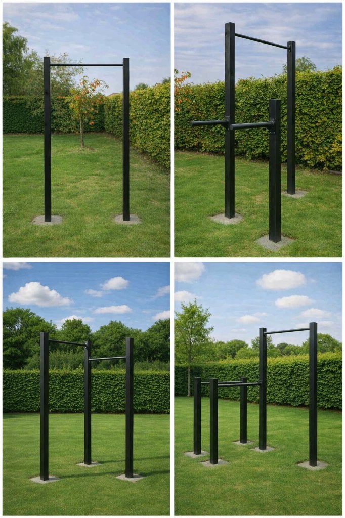 Modulaire outdoor gym, Verzenden, Nieuw, Benen, Oprekstang