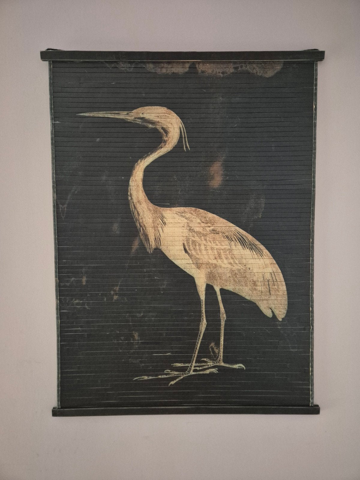 By boo wanddecoratie kraanvogel, 95 cm, Ophalen of Verzenden, 125 cm, Zwart