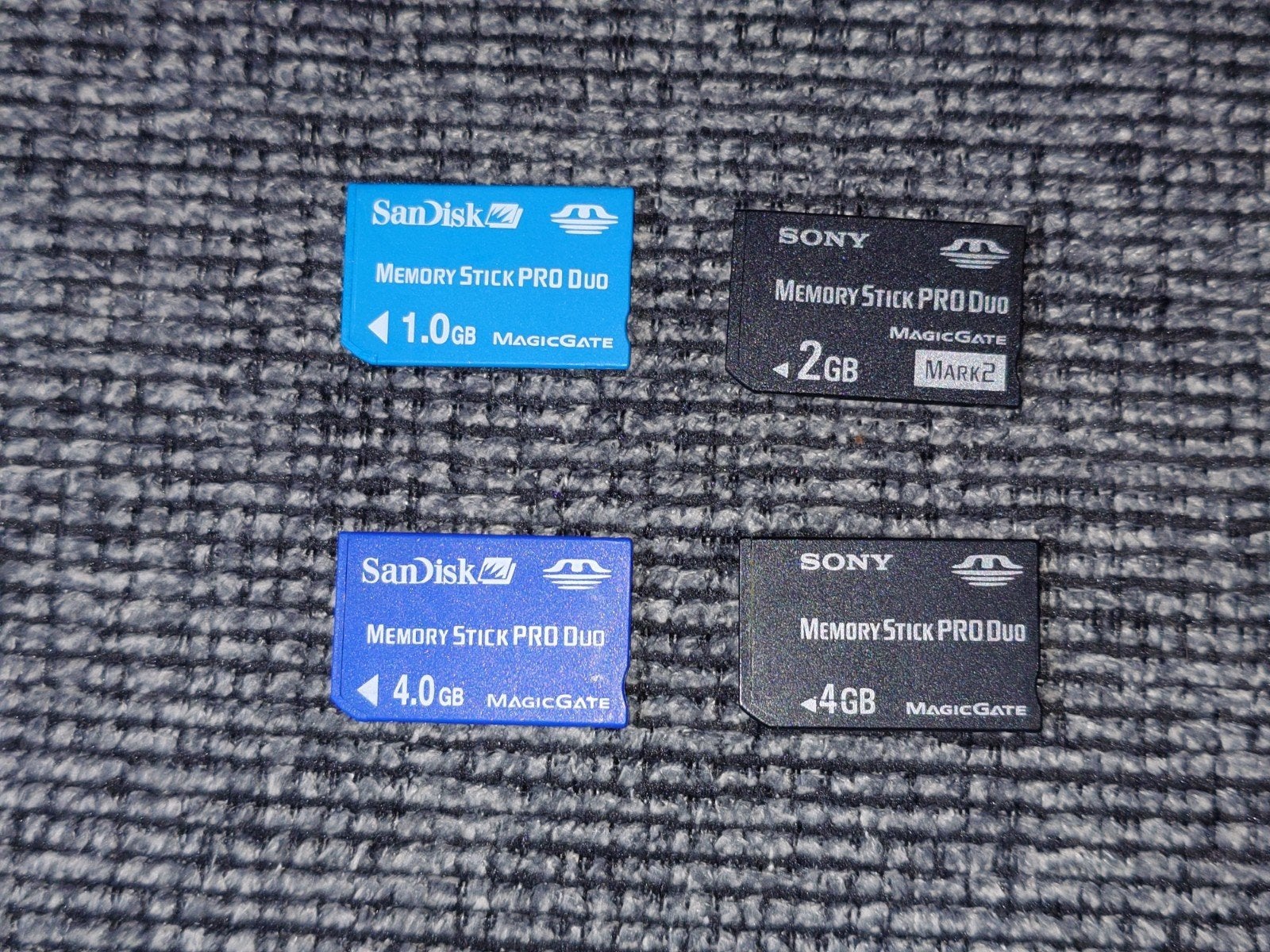 Memory Stick Pro Duo 1GB | 2GB | 4GB | Sony | SanDisk, Audio, Tv en Foto, Fotografie | Geheugenkaarten, Ophalen, Memory stick