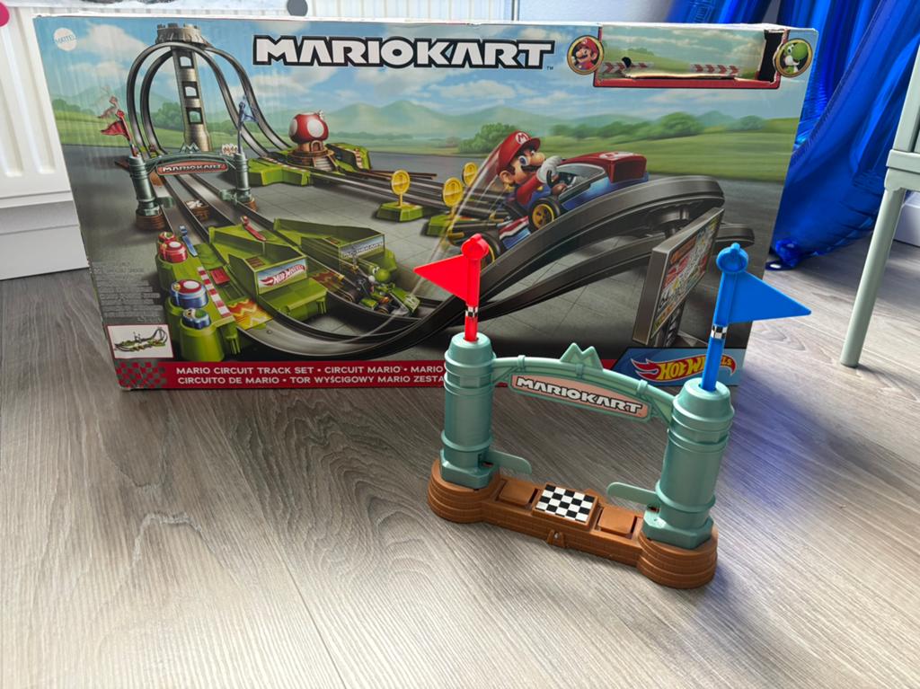 Mario Kart hotwheels Racebaan, Ophalen, Zelf te bouwen, Hot Wheels, Elektrisch