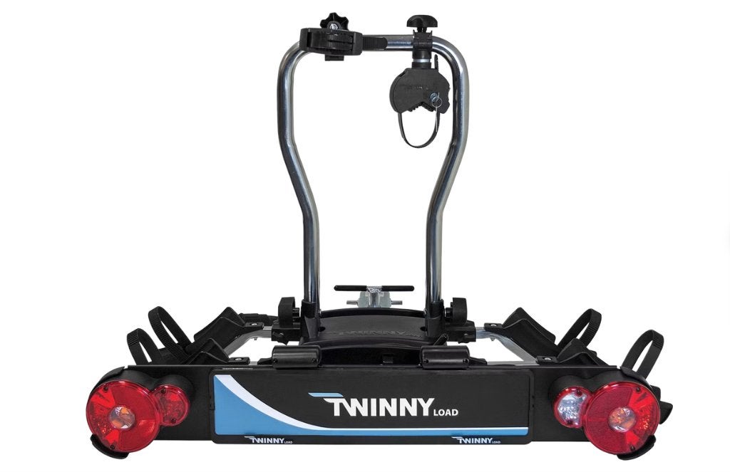 Twinny Load e-Carrier II fietsendrager, Ophalen, Zo goed als nieuw, 2 fietsen, Trekhaakdrager
