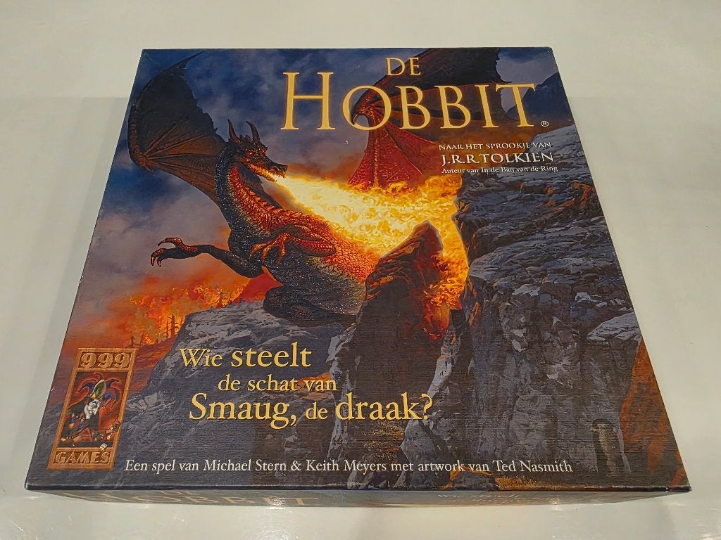 De Hobbit Bordspel - ongebruik!, Drie of vier spelers, Ophalen of Verzenden, Nieuw, 999 Games
